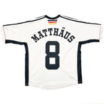 Buy 1998/00 GERMANY MATTHAUS 8 HOME SHIRT (L) ADIDAS ~ Free worldwide shipping available ~ Authentic Vintage Football Shirts from Cult Kits