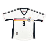 Buy 1998/00 Germany Matthaus 8 Home Shirt (S) Adidas ~ Free worldwide shipping ~ Authentic Vintage Football Shirts from Cult Kits