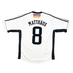 Buy 1998/00 Germany Matthaus 8 Home Shirt (S) Adidas ~ Free worldwide shipping ~ Authentic Vintage Football Shirts from Cult Kits