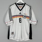 Shop 1998/00 GERMANY MATTHAUS #8 HOME SHIRT (XL) ADIDAS, classic football shirts, vintage football shirts & retro soccer jerseys at Cult Kits
