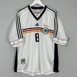Shop 1998/00 GERMANY MATTHAUS #8 HOME SHIRT (XL) ADIDAS, classic football shirts, vintage football shirts & retro soccer jerseys at Cult Kits