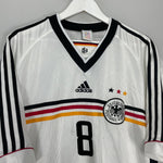 Shop 1998/00 GERMANY MATTHAUS #8 HOME SHIRT (XL) ADIDAS, classic football shirts, vintage football shirts & retro soccer jerseys at Cult Kits