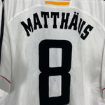 Shop 1998/00 GERMANY MATTHAUS #8 HOME SHIRT (XL) ADIDAS, classic football shirts, vintage football shirts & retro soccer jerseys at Cult Kits