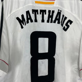 Shop 1998/00 GERMANY MATTHAUS #8 HOME SHIRT (XL) ADIDAS, classic football shirts, vintage football shirts & retro soccer jerseys at Cult Kits
