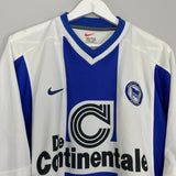 Shop 1998/00 HERTHA BERLIN HOME SHIRT (XL) NIKE, classic football shirts, vintage football shirts & retro soccer jerseys at Cult Kits