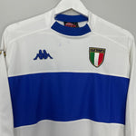 Shop 1998/00 ITALY L/S AWAY SHIRT (L) KAPPA, classic football shirts, vintage football shirts & retro soccer jerseys at Cult Kits