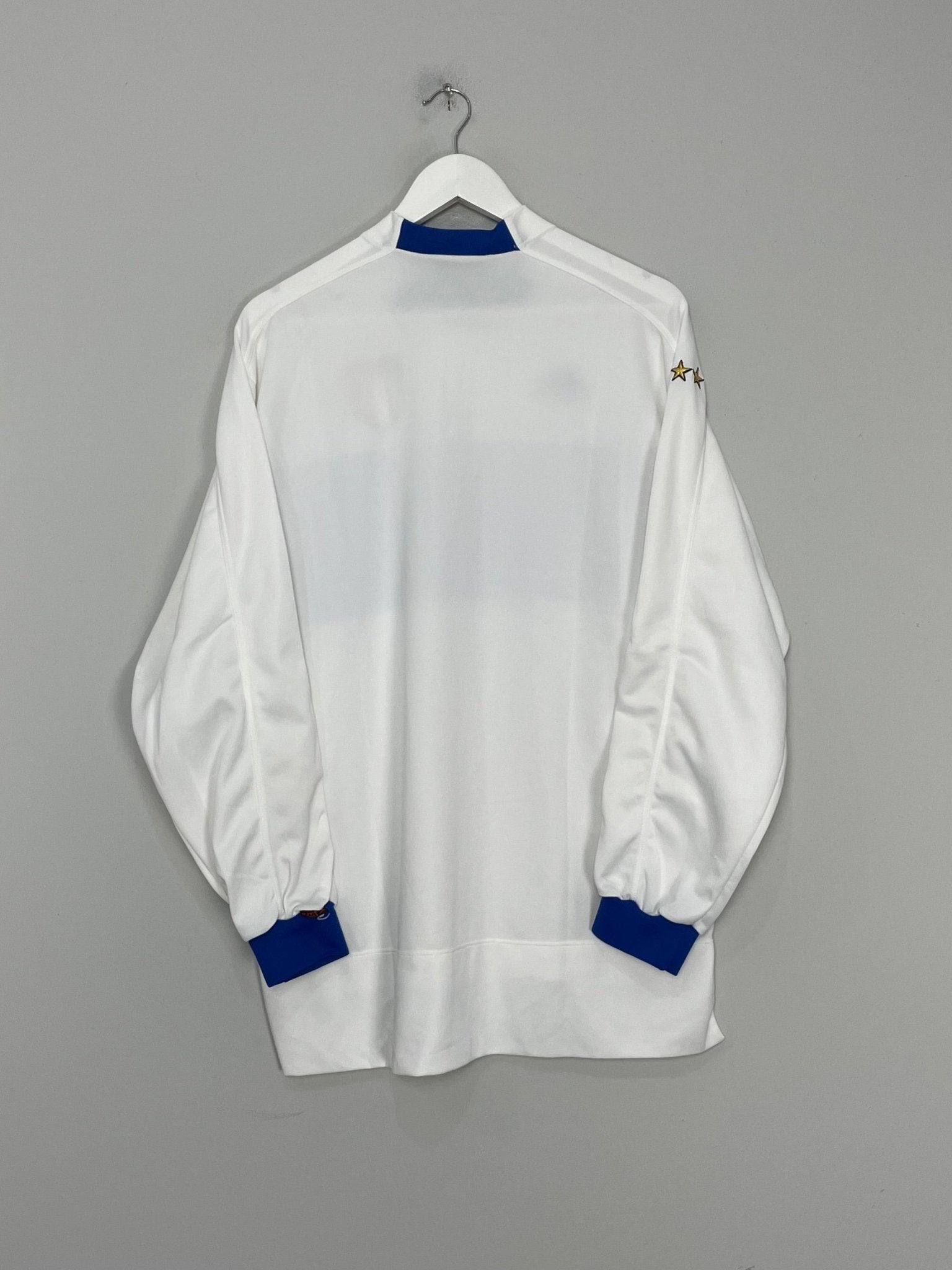 Shop 1998/00 ITALY L/S AWAY SHIRT (L) KAPPA, classic football shirts, vintage football shirts & retro soccer jerseys at Cult Kits