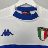 Shop 1998/00 ITALY L/S AWAY SHIRT (L) KAPPA, classic football shirts, vintage football shirts & retro soccer jerseys at Cult Kits