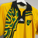 Shop 1998/00 JAMAICA HOME SHIRT (XL) KAPPA, classic football shirts, vintage football shirts & retro soccer jerseys at Cult Kits