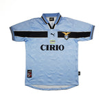 Buy 1998/00 Lazio Salas 9 Home Shirt (L) Puma ~ Free worldwide shipping ~ Authentic Vintage Football Shirts from Cult Kits