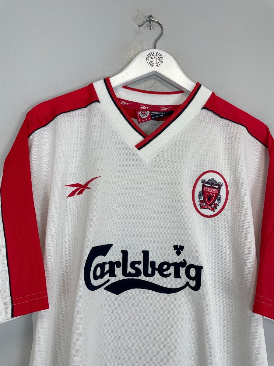 1998/00 LIVERPOOL FOWLER 9 AWAY SHIRT (L) REEBOK - Cult Kits - Large - Buy Vintage Football Shirts, Authentic Retro Football Shirts For Sale, Classic Football Shirts & Soccer Jersey