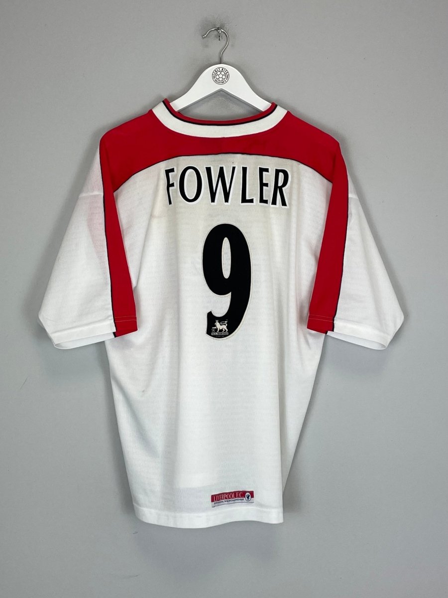 1998/00 LIVERPOOL FOWLER 9 AWAY SHIRT (L) REEBOK - Cult Kits - Large - Buy Vintage Football Shirts, Authentic Retro Football Shirts For Sale, Classic Football Shirts & Soccer Jersey