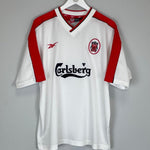 1998/00 LIVERPOOL FOWLER 9 AWAY SHIRT (L) REEBOK - Cult Kits - Large - Buy Vintage Football Shirts, Authentic Retro Football Shirts For Sale, Classic Football Shirts & Soccer Jersey