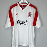 1998/00 LIVERPOOL FOWLER 9 AWAY SHIRT (L) REEBOK - Cult Kits - Large - Buy Vintage Football Shirts, Authentic Retro Football Shirts For Sale, Classic Football Shirts & Soccer Jersey