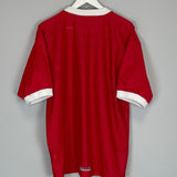 Shop 1998/00 LIVERPOOL HOME SHIRT (L) REEBOK, classic football shirts, vintage football shirts & retro soccer jerseys at Cult Kits