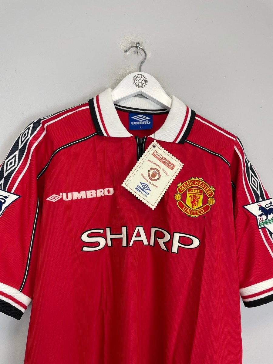 1998/00 MANCHESTER UNITED STAM 6 *BNWT* HOME SHIRT (XL) UMBRO - Cult Kits - XL - Buy Vintage Football Shirts, Authentic Retro Football Shirts For Sale, Classic Football Shirts & Soccer Jersey