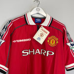 1998/00 MANCHESTER UNITED STAM 6 *BNWT* HOME SHIRT (XL) UMBRO - Cult Kits - XL - Buy Vintage Football Shirts, Authentic Retro Football Shirts For Sale, Classic Football Shirts & Soccer Jersey