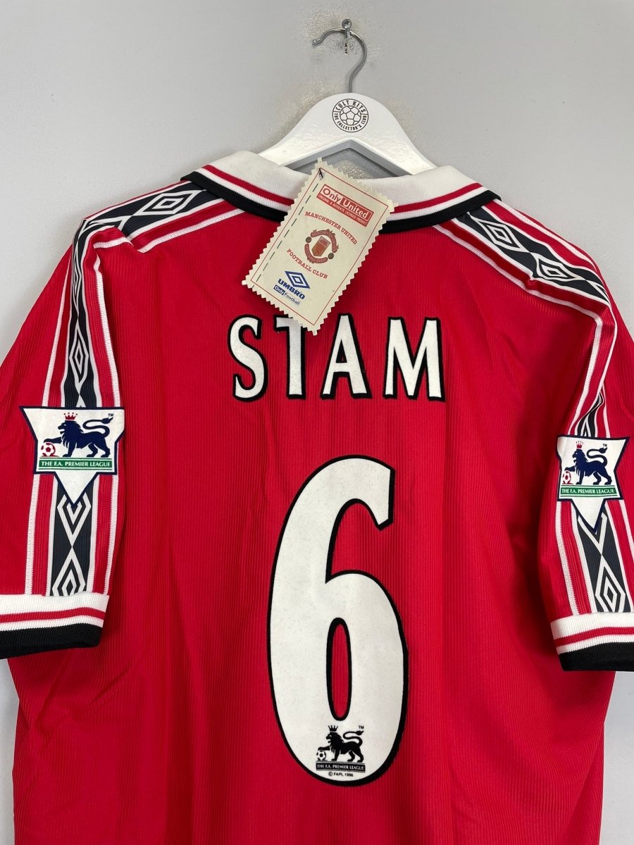1998/00 MANCHESTER UNITED STAM 6 *BNWT* HOME SHIRT (XL) UMBRO - Cult Kits - XL - Buy Vintage Football Shirts, Authentic Retro Football Shirts For Sale, Classic Football Shirts & Soccer Jersey