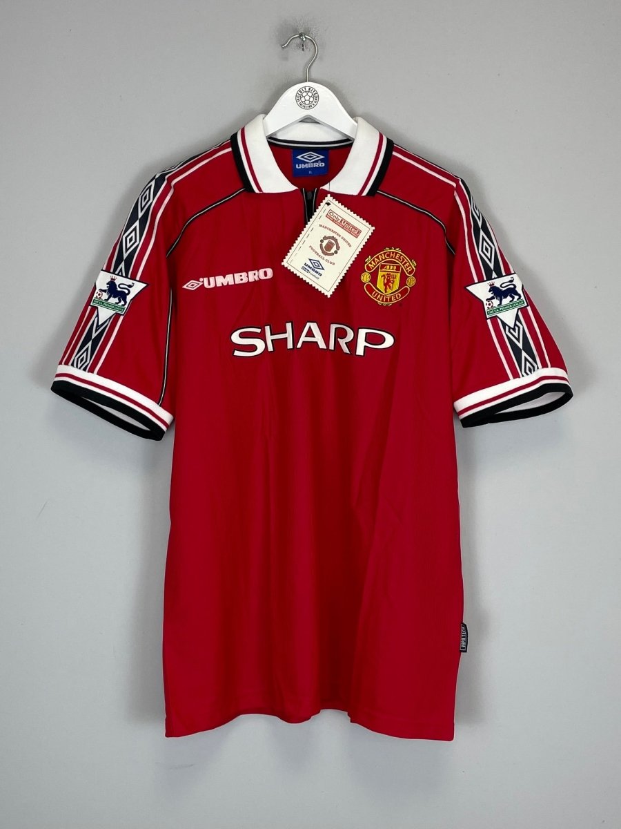 1998/00 MANCHESTER UNITED STAM 6 *BNWT* HOME SHIRT (XL) UMBRO - Cult Kits - XL - Buy Vintage Football Shirts, Authentic Retro Football Shirts For Sale, Classic Football Shirts & Soccer Jersey