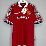 1998/00 MANCHESTER UNITED STAM 6 *BNWT* HOME SHIRT (XL) UMBRO - Cult Kits - XL - Buy Vintage Football Shirts, Authentic Retro Football Shirts For Sale, Classic Football Shirts & Soccer Jersey