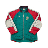 Buy 1998/00 Morocco Bench Coat (XL) Puma ~ Free worldwide shipping available ~ Authentic Vintage Football Shirts from Cult Kits
