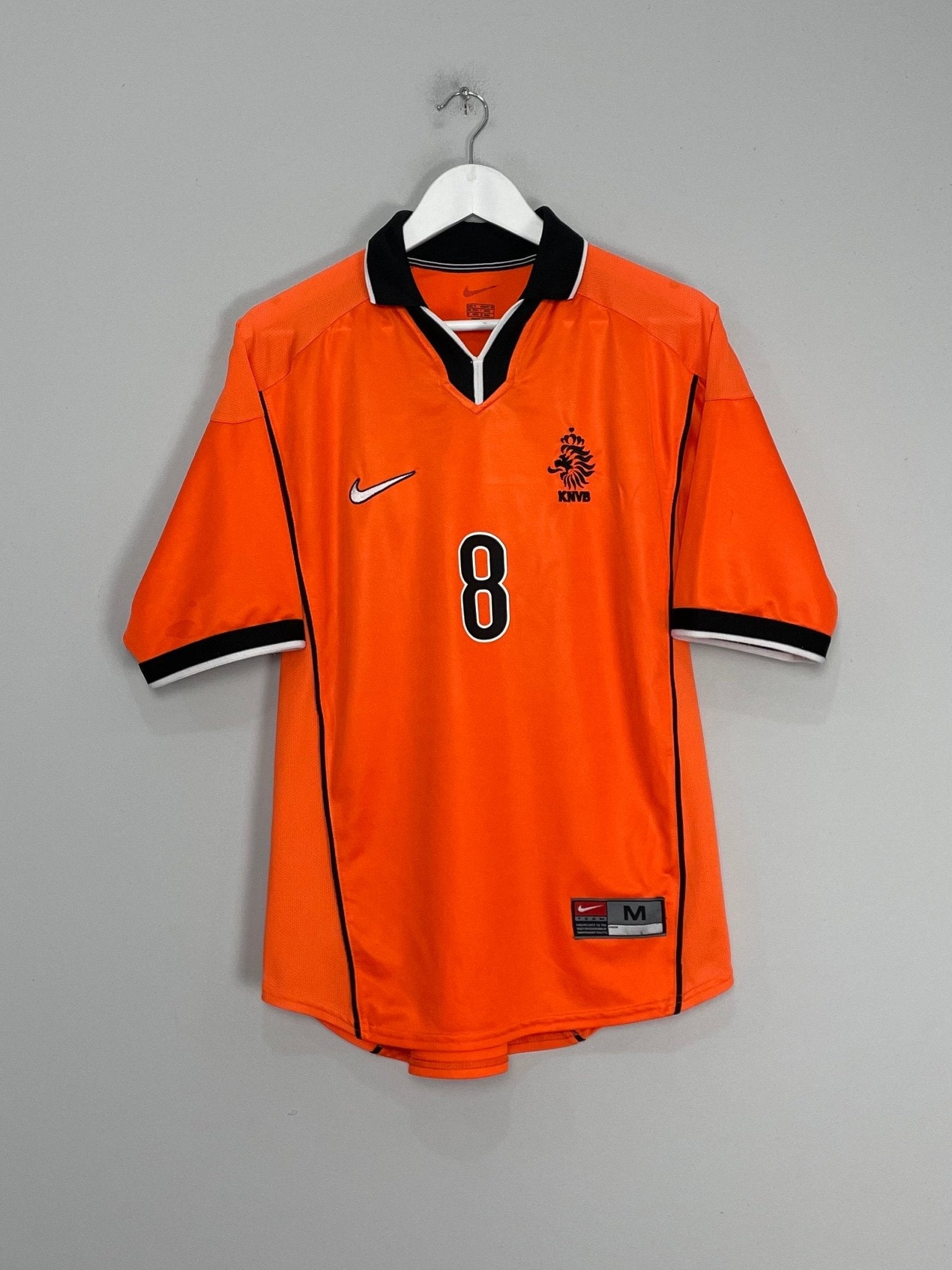 1998/00 NETHERLANDS BERGKAMP #8 HOME SHIRT (M) NIKE – Cult Kits