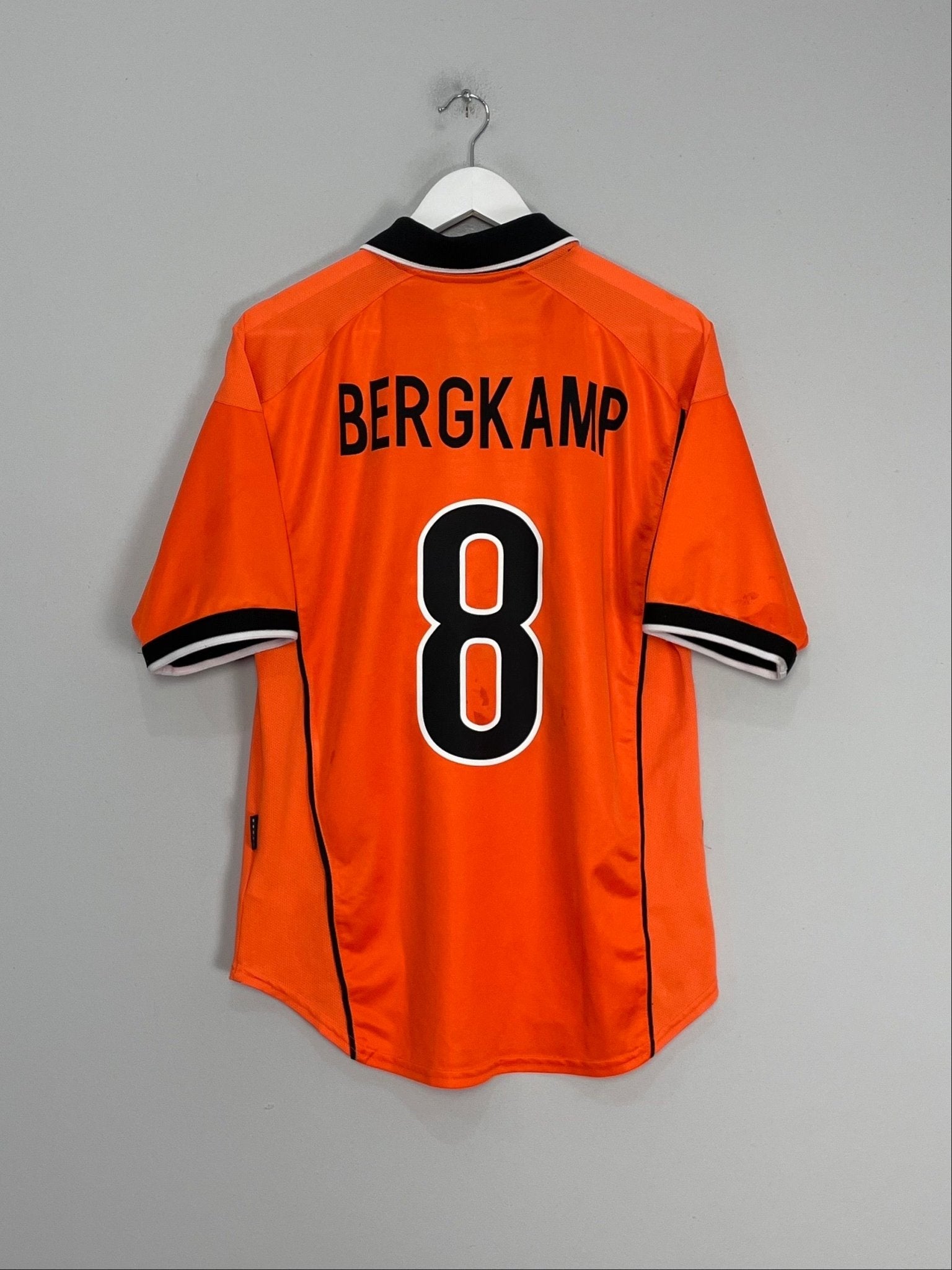 1998/00 NETHERLANDS BERGKAMP #8 HOME SHIRT (M) NIKE – Cult Kits