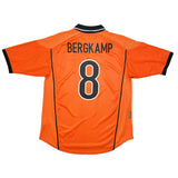 Buy 1998/00 Netherlands Bergkamp 8 Home Shirt (M) Nike ~ Free worldwide shipping ~ Authentic Vintage Football Shirts from Cult Kits