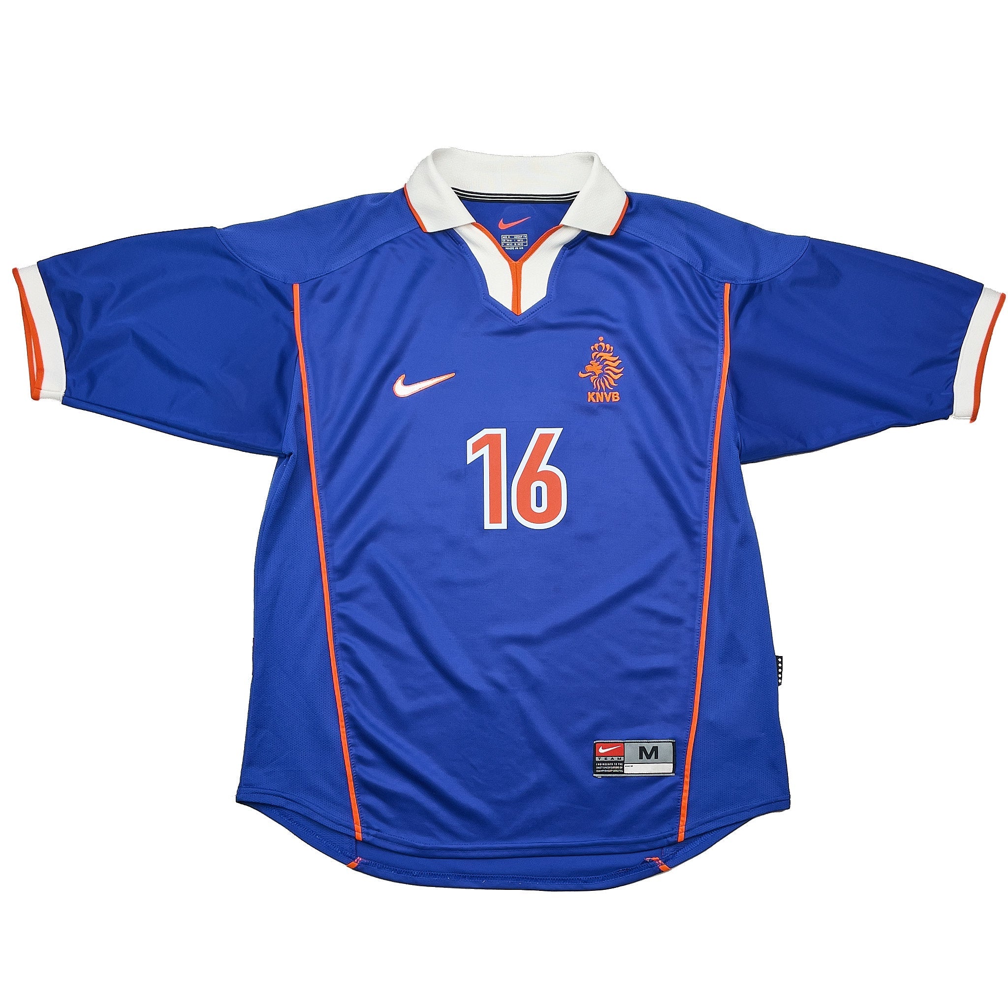 Buy 1998/00 Netherlands Davids 16 Away Shirt (M) Nike ~ Free worldwide shipping available ~ Authentic Vintage Football Shirts from Cult Kits