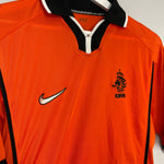 Shop 1998/00 NETHERLANDS HOME SHIRT (S) NIKE, classic football shirts, vintage football shirts & retro soccer jerseys at Cult Kits