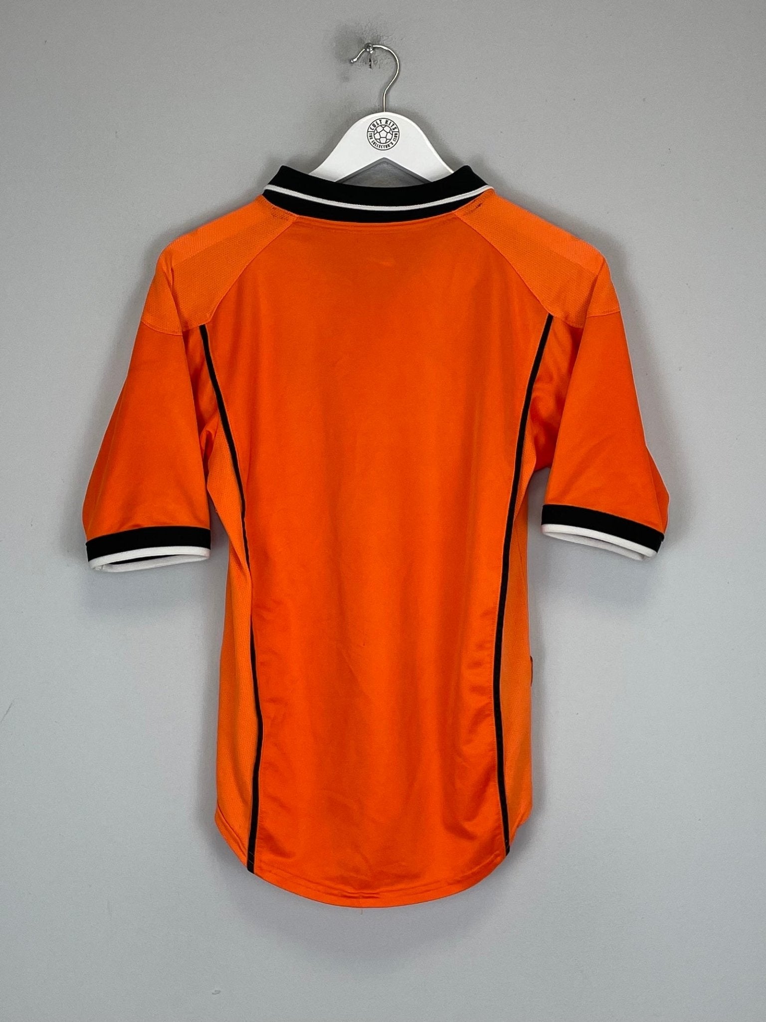 Shop 1998/00 NETHERLANDS HOME SHIRT (XL.KIDS) NIKE, classic football shirts, vintage football shirts & retro soccer jerseys at Cult Kits