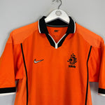 Shop 1998/00 NETHERLANDS HOME SHIRT (XL.KIDS) NIKE, classic football shirts, vintage football shirts & retro soccer jerseys at Cult Kits