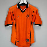 Shop 1998/00 NETHERLANDS HOME SHIRT (XL.KIDS) NIKE, classic football shirts, vintage football shirts & retro soccer jerseys at Cult Kits