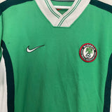 Shop 1998/00 NIGERIA HOME SHIRT (M) NIKE, classic football shirts, vintage football shirts & retro soccer jerseys at Cult Kits