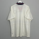 Shop 1998/00 NORWAY AWAY SHIRT (XL) UMBRO, classic football shirts, vintage football shirts & retro soccer jerseys at Cult Kits