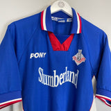 1998/00 OLDHAM HOME SHIRT (L) PONY - Cult Kits - Large - Buy Vintage Football Shirts, Authentic Retro Football Shirts For Sale, Classic Football Shirts & Soccer Jersey