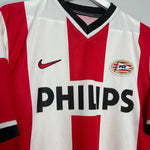 Shop 1998/00 PSV HOME SHIRT (M) NIKE, classic football shirts, vintage football shirts & retro soccer jerseys at Cult Kits