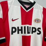 Shop 1998/00 PSV HOME SHIRT (M) NIKE, classic football shirts, vintage football shirts & retro soccer jerseys at Cult Kits