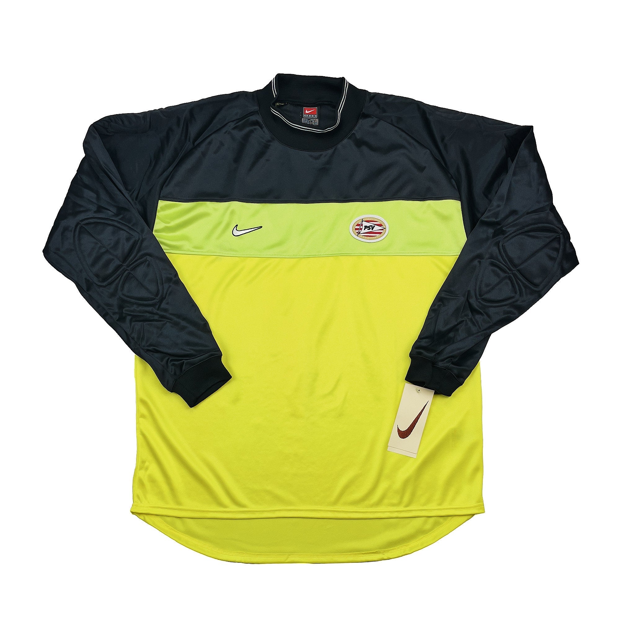 Buy 1998/00 PSV *Player Issue* BNWT GK Shirt (XL) Nike ~ Free worldwide shipping ~ Authentic Vintage Football Shirts from Cult Kits