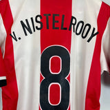 Shop 1998/00 PSV V.NISTELROOY #8 HOME SHIRT (S) NIKE, classic football shirts, vintage football shirts & retro soccer jerseys at Cult Kits