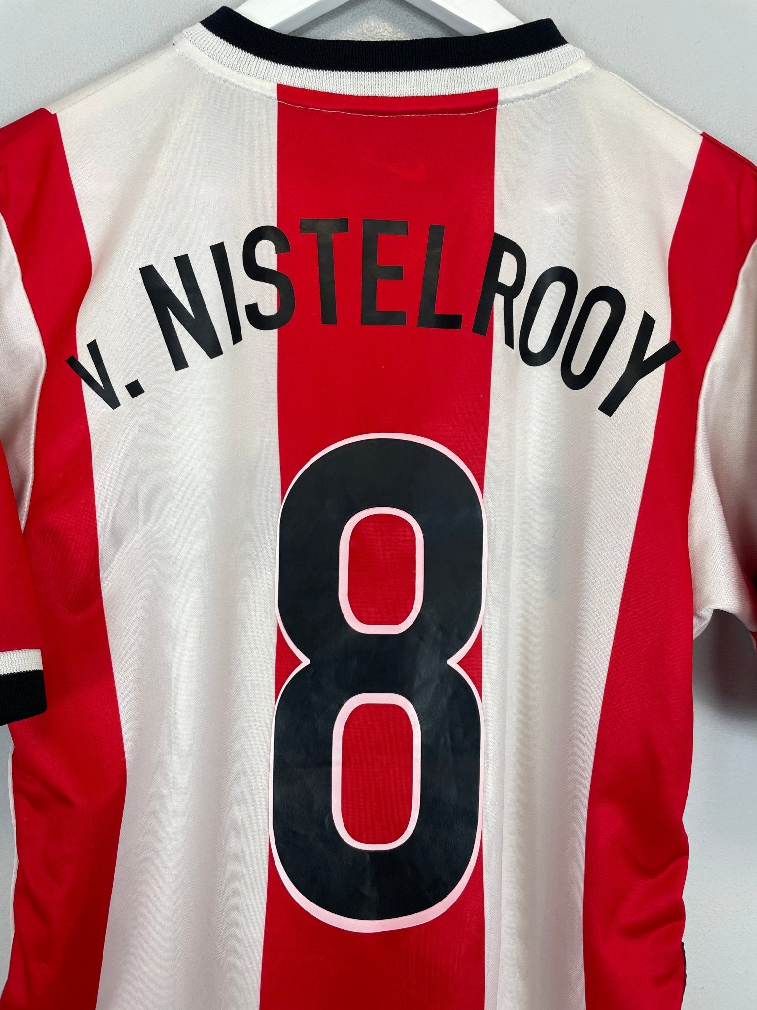 Shop 1998/00 PSV V.NISTELROOY #8 HOME SHIRT (S) NIKE, classic football shirts, vintage football shirts & retro soccer jerseys at Cult Kits