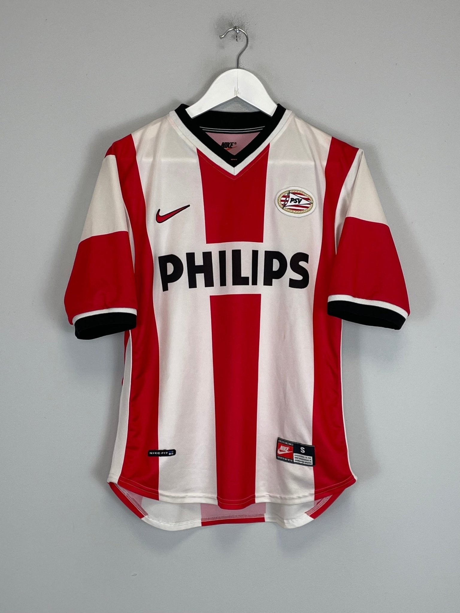 Shop 1998/00 PSV V.NISTELROOY #8 HOME SHIRT (S) NIKE, classic football shirts, vintage football shirts & retro soccer jerseys at Cult Kits
