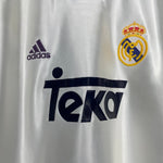 Shop 1998/00 REAL MADRID GUTI #14 HOME SHIRT (L) ADIDAS, classic football shirts, vintage football shirts & retro soccer jerseys at Cult Kits