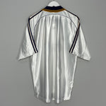 Shop 1998/00 REAL MADRID HOME SHIRT (L) ADIDAS, classic football shirts, vintage football shirts & retro soccer jerseys at Cult Kits