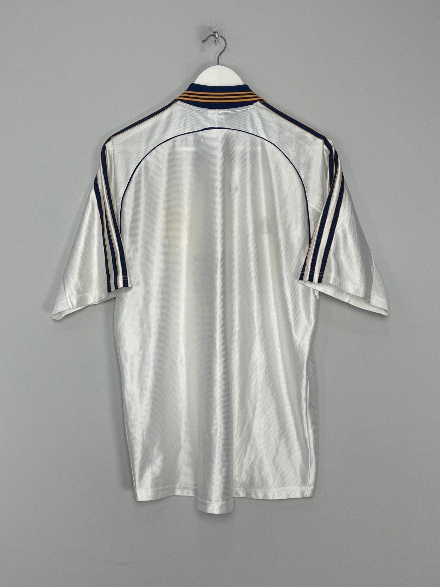 Shop 1998/00 REAL MADRID HOME SHIRT (M) ADIDAS, classic football shirts, vintage football shirts & retro soccer jerseys at Cult Kits