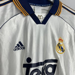 Shop 1998/00 REAL MADRID R. CARLOS #3 HOME SHIRT (XL) ADIDAS, classic football shirts, vintage football shirts & retro soccer jerseys at Cult Kits