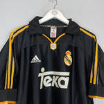 1998/00 REAL MADRID RAUL 7 AWAY SHIRT (L) ADIDAS - Cult Kits - Large - Buy Vintage Football Shirts, Authentic Retro Football Shirts For Sale, Classic Football Shirts & Soccer Jersey