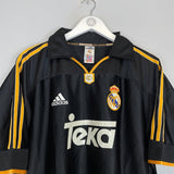 1998/00 REAL MADRID RAUL 7 AWAY SHIRT (L) ADIDAS - Cult Kits - Large - Buy Vintage Football Shirts, Authentic Retro Football Shirts For Sale, Classic Football Shirts & Soccer Jersey