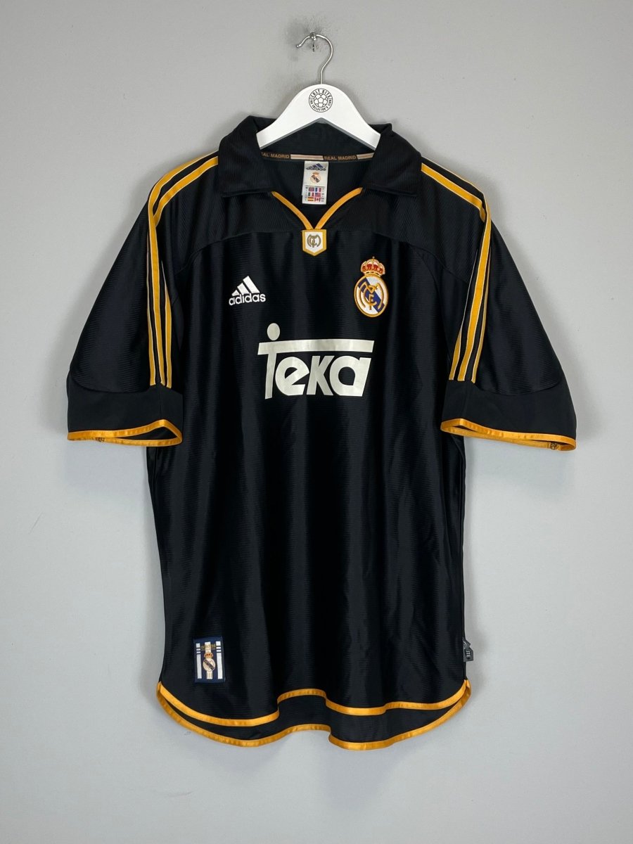 1998/00 REAL MADRID RAUL 7 AWAY SHIRT (L) ADIDAS - Cult Kits - Large - Buy Vintage Football Shirts, Authentic Retro Football Shirts For Sale, Classic Football Shirts & Soccer Jersey