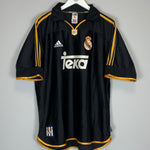 1998/00 REAL MADRID RAUL 7 AWAY SHIRT (L) ADIDAS - Cult Kits - Large - Buy Vintage Football Shirts, Authentic Retro Football Shirts For Sale, Classic Football Shirts & Soccer Jersey